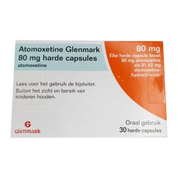 Атомоксетин 80 мг Европа :: Аналог Когниттера :: Glenmark капс. №30 в Иркутске и области фото